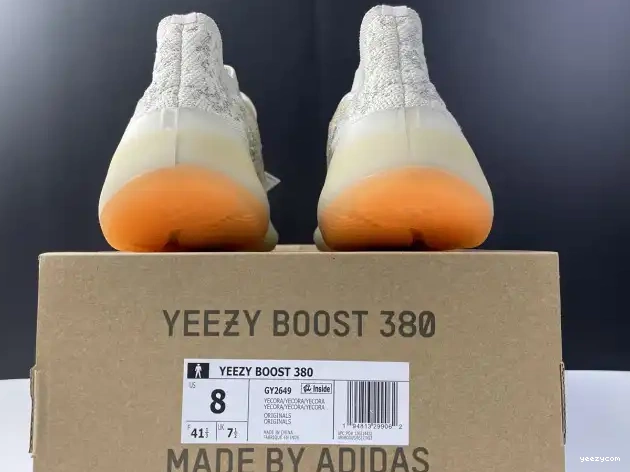 Yecoraite Adidas Boost Yeezy 380 GY2649 Reflective 0630